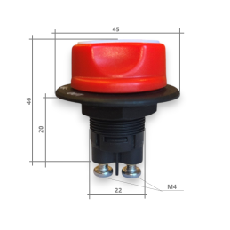 Odłącznik akumulatora 50A