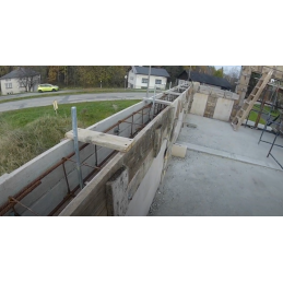 Kotwa murłat 16x500x68 - śruba L