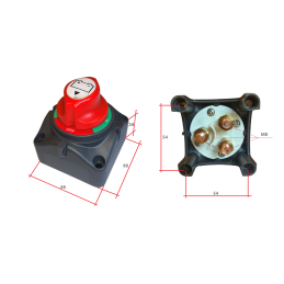 Odłącznik akumulatora 200A - podwójny