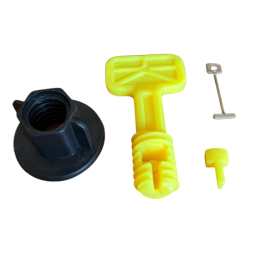 Klipsy uchwyty do poziomowania płytek 45 SZT + klucz