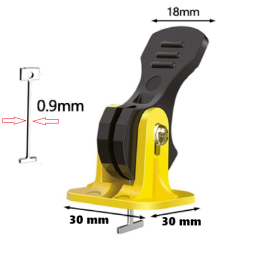 Klipsy uchwyty do poziomowania płytek 50 SZT - do fugi 1 mm