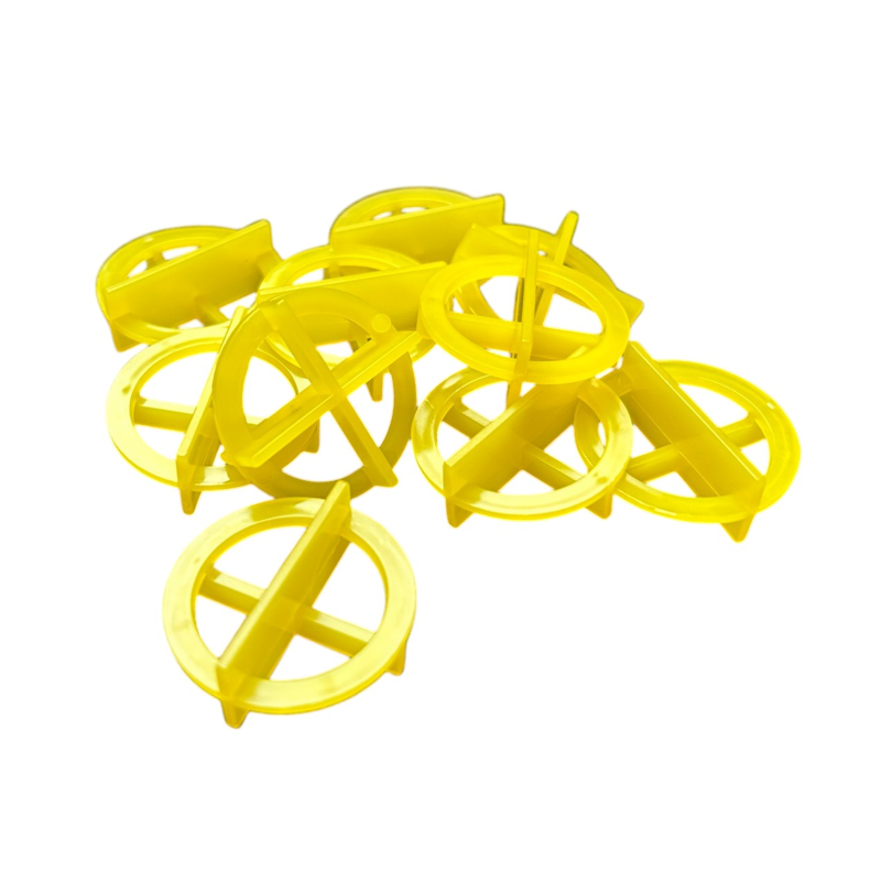 Krzyżyki dystansowe do płytek glazury z uchwytem - 1,5 mm - 100 szt