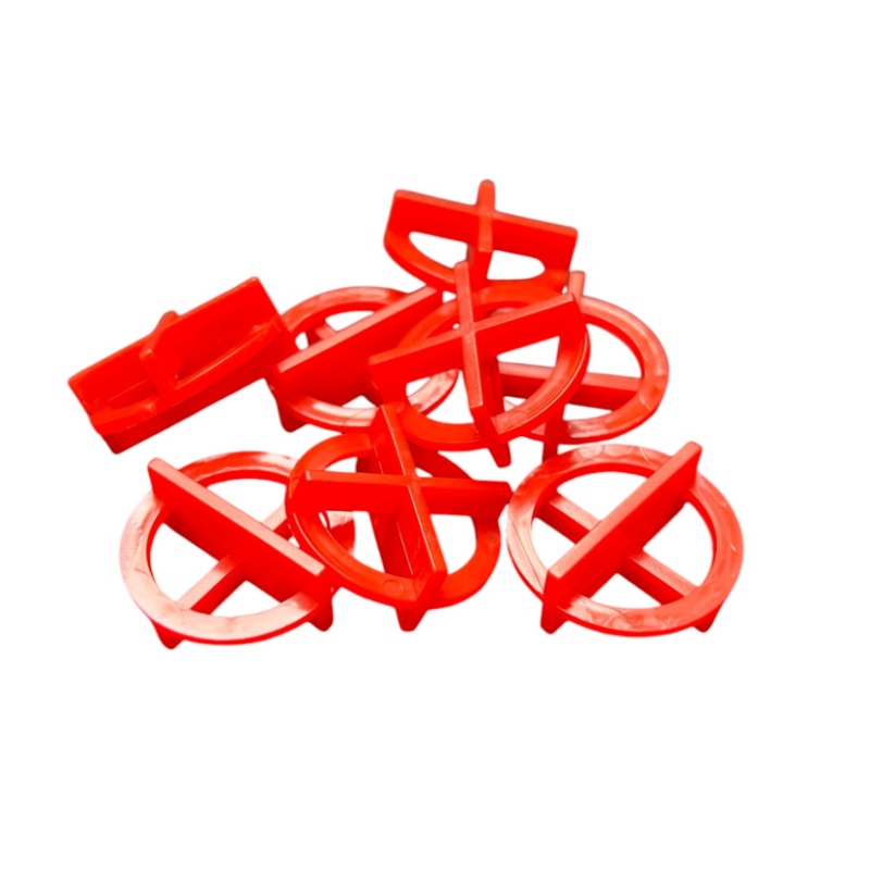 Krzyżyki dystansowe do płytek glazury z uchwytem - 2 mm - 100 szt