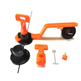 Klipsy uchwyty do poziomowania płytek - do fugi 1 mm - 50 SZT + klucz