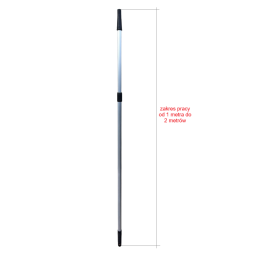 Kij przedłużka 1 m - 2 m - aluminium
