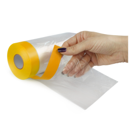 Folia malarska z taśmą SPEED MASK 240cm/25m ANTYCHLAP