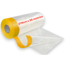 Folia malarska z taśmą...